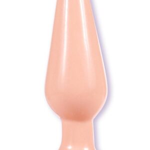 Classic Butt Plug Smooth Medium White Beige from Doc Johnson Novelties. Satisfy your anal cravings. Do not hesitate to take this butt plug sex toy for a test ride. With its slim base