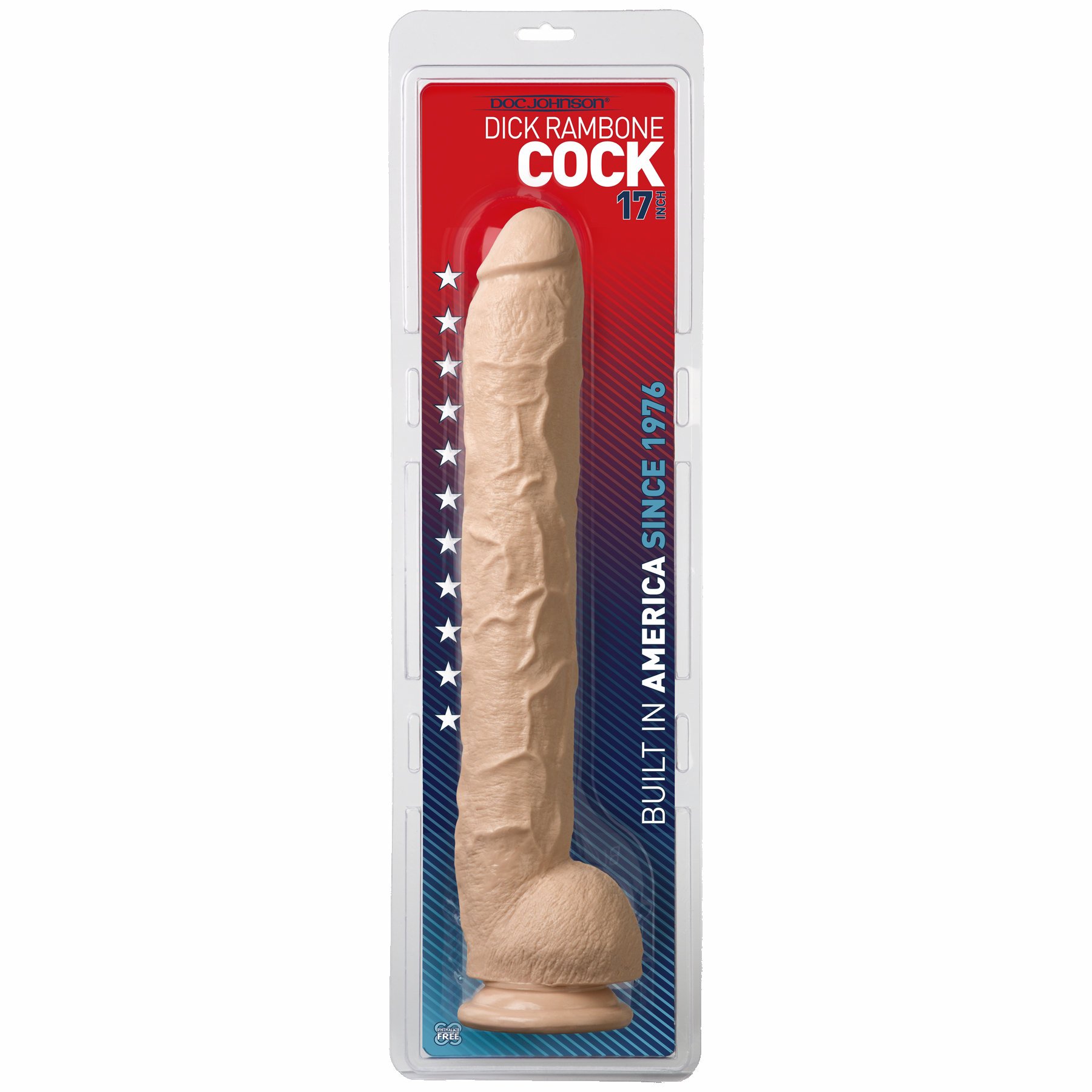 Doc Johnson's Dick Rambone Cock is an enormous Dong that will never leave you wanting more. Molded from the eponymous porn star