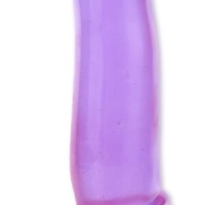 The Great American Challenge are you ready for it?  Warning: this is dong is huge.  Do not order unless you understand the size! Made of a soft jelly. 14.5 inches from the base to the top 11 inches from the top of the balls to the tip The dong is more ova