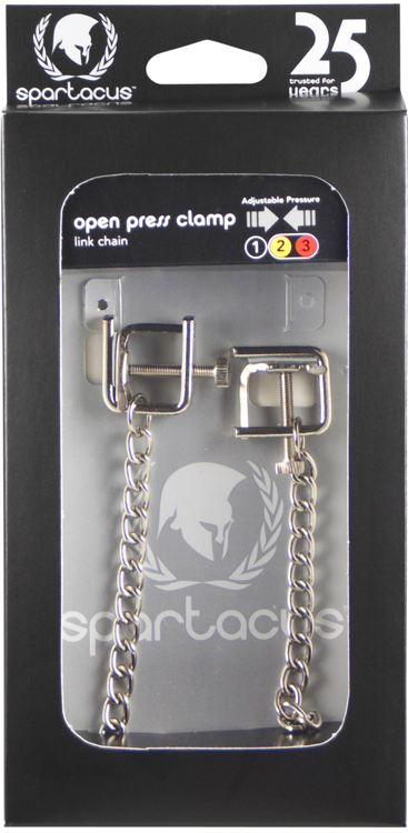 Adjustable Press Nipple Clamps with Link Chain. Once only offered as a bulk product