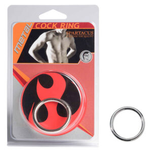 Spartacus Leathers Cock Gear Metal Cock Rings. 1 1/4 inches Nickel Cock Ring. Steel is an excellent alternative for those with nickel allergies. Spartacus nickel cock rings make a striking visual statement with their silver color. Made using Nickel. Singl