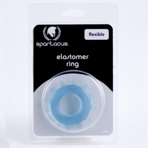 The Elastomer Stud Cock Ring is available in three colors: Purple