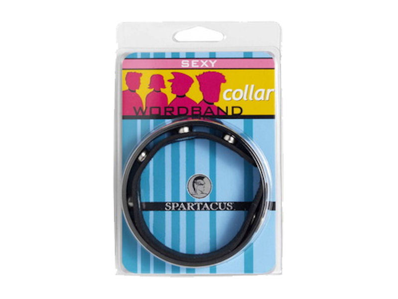 Spartacus Leathers Bondage Gear Wordband Collars Sexy Collar is an intimate