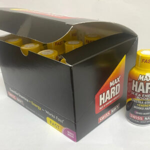 SWISS NAVY MAX HARD SHOT 12PC 2.OZ DISPLAY