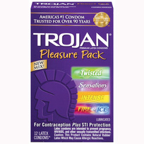 TROJAN PLEASURE PACK 12 PACK