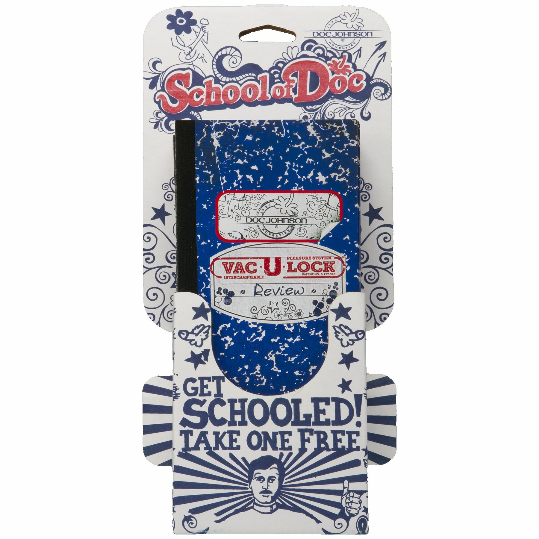 SCHOOL OF DOC VAC U LOCK BOXED 50PC