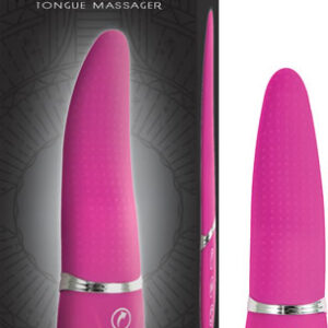 Infinitt Tongue Massage Pink Vibrator from Nasstoys of New York. Features 7 vibration functions. 4 rotation functions. High speed boost button. Specially designed to reach all your erogenous zones. Materials Silicone massager