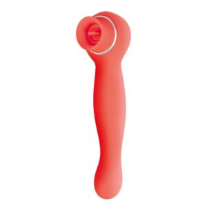 Get ready to ignite your senses with the Nasstoys Blaze Lucious Licking Vibe! This unique pleasure tool is your ticket to an electrifying experience like no other. With its dual-ended design