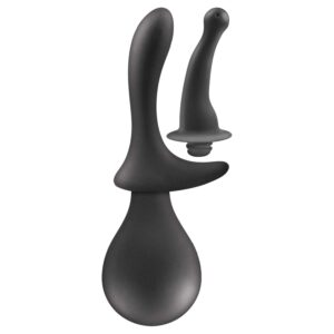 Experience Clean Pleasure with the Nasstoys EZ-IN Dual Pleasure Douche! The EZ-IN Dual Pleasure Douche is designed to provide a comfortable and enjoyable experience for all users