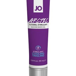 JO for Her ATOMIC Silicone based clitoral stimulants formulated to heighten sensual pleasure with a thrilling topical warming sensation. Designed to enhance touch sensation and sensitivity during foreplay and soloplay; regular and maximum strength formula