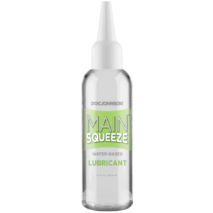 MAIN SQUEEZE WATER BASED LUBRICANT 3.4 OZ