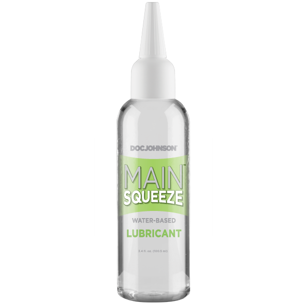 MAIN SQUEEZE WATER BASED LUBRICANT 3.4 OZ