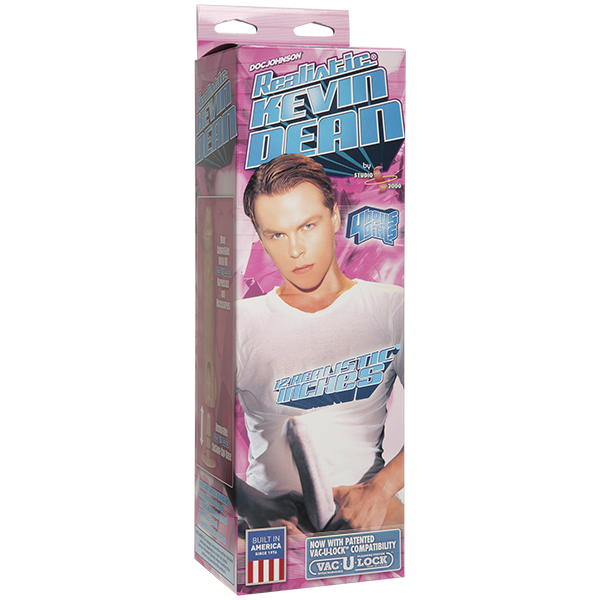 Kevin Dean 12 inches Cock with Removable Vac-U-Lock Suction Cup from Doc Johnson Novelties. For all you size fans out there