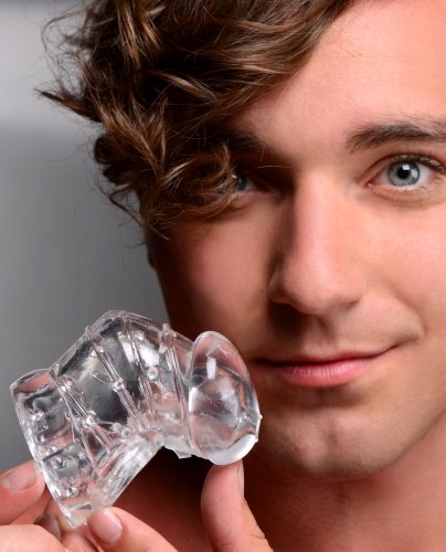 MASTER SERIES DETAINED 2.0 RESTRICTIVE CHASTITY CAGE W/ NUBS