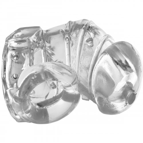 MASTER SERIES DETAINED 2.0 RESTRICTIVE CHASTITY CAGE W/ NUBS - Image 2