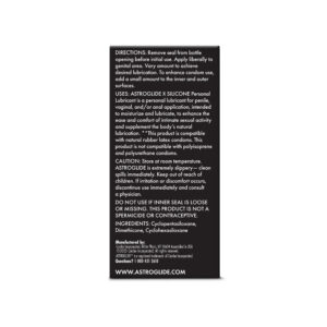 ASTROGLIDE SILICONE 2.5 OZ