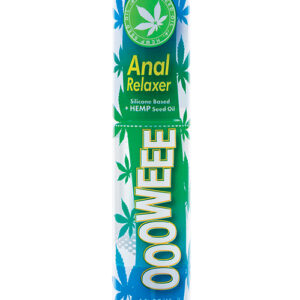 OOOWEEE ANAL RELAXING SILICONE LUBE W/ HEMP SEED OIL 0.5 OZ