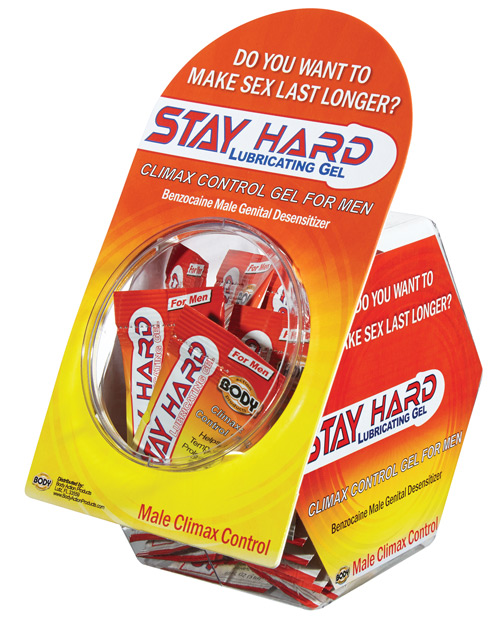 STAY HARD SAMPLE PACKET 50PC FISHBOWL DISPLAY