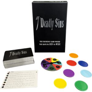 The sin to win drinking game. The game of dares that tests your willingness to sin