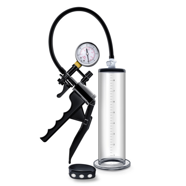 PERFORMANCE VX8 PREMIUM PENIS PUMP SYSTEM W/ SILICONE COCK STRAP CLEAR - Image 2