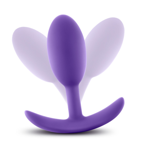 LUXE WEARABLE VIBRA SLIM PLUG MEDIUM PURPLE - Image 5