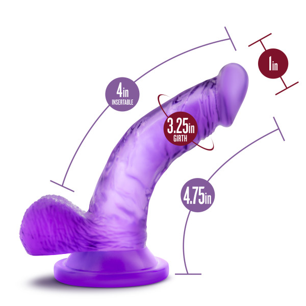 NATURALLY YOURS 4 MINI COCK PURPLE " - Image 6