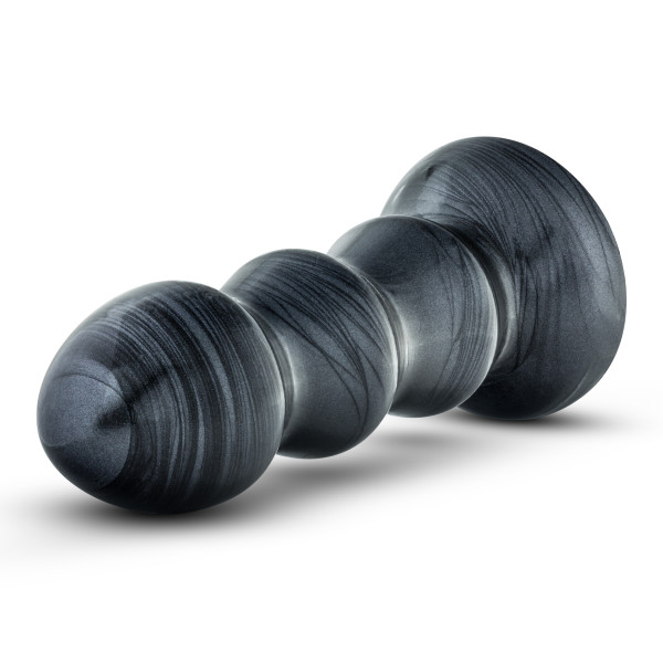 JET BLACK JACK CARBON METALLIC BLACK ANAL PLUG - Image 2