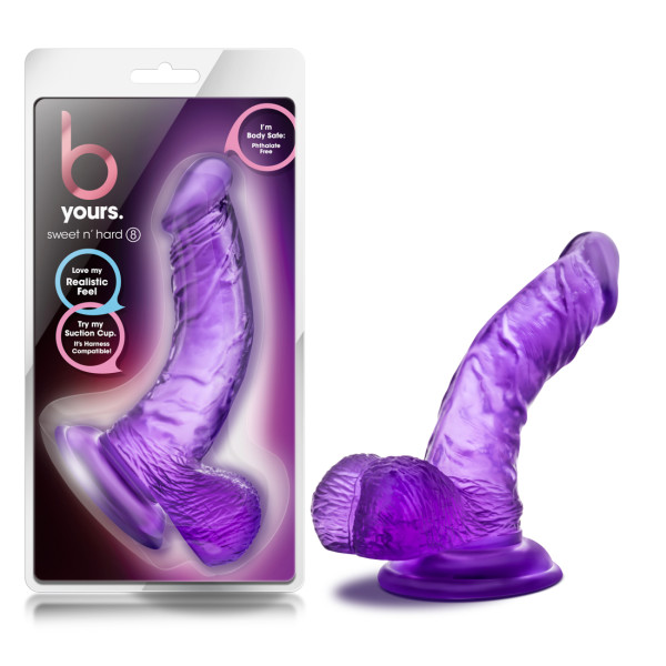 B YOURS SWEET N HARD 8 PURPLE DONG - Image 5