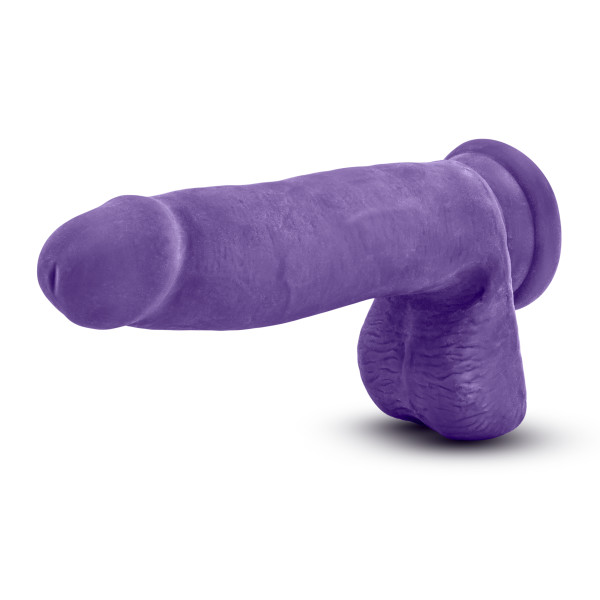 AU NATUREL BOLD PLEASER 7 IN DILDO PURPLE - Image 4