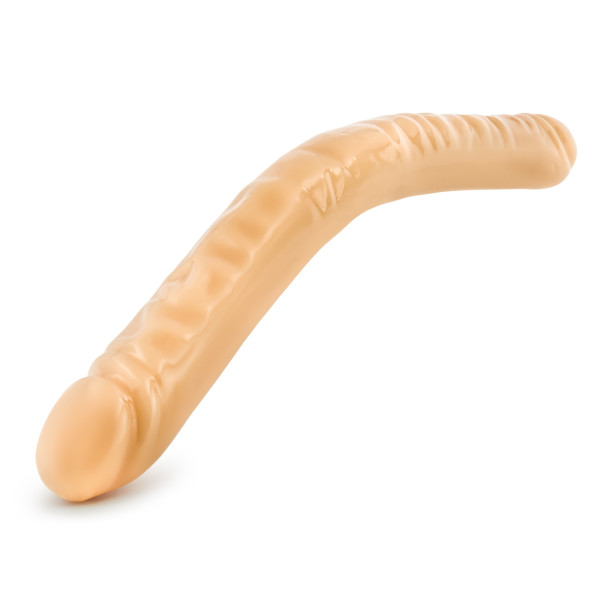B YOURS 18 DOUBLE DILDO BEIGE " - Image 3
