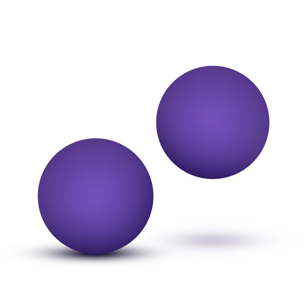 LUXE DOUBLE O KEGEL BALLS 1.3 OZ PURPLE - Image 2