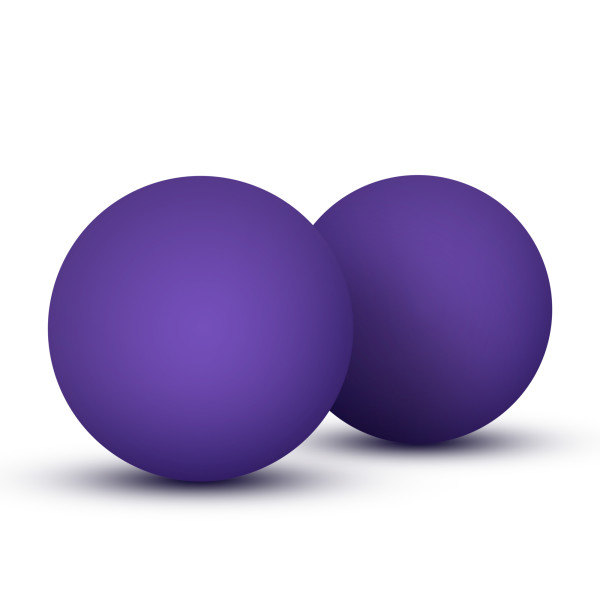 LUXE DOUBLE O KEGEL BALLS 1.3 OZ PURPLE - Image 3