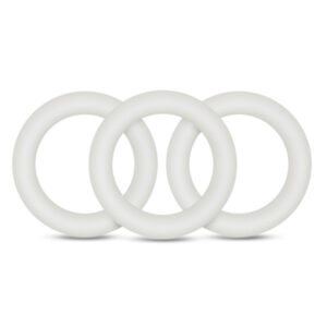 PERFORMANCE VS2 PURE PREMIUM SILICONE COCKRINGS SMALL WHITE