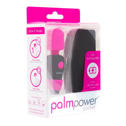 PALM POWER POCKET MASSAGER FUCHSIA - Image 8