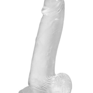 Crystal Addiction Dong 8 inches from BMS Enterprise. The Crystal Addiction 8 inches dong is the latest addition to the best selling Addiction Dildo collection by BMS. Presenting the Crystal Addiction dildo with balls from BMS Factory. This clear dong from