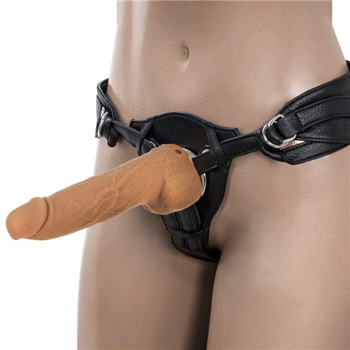 NAKED ADDICTION 9IN CARAMEL THRUSTING DONG W/ REMOTE - Image 2