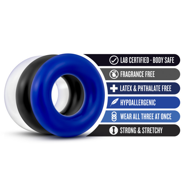 STAY HARD DONUT RINGS 3 PACK - Image 8