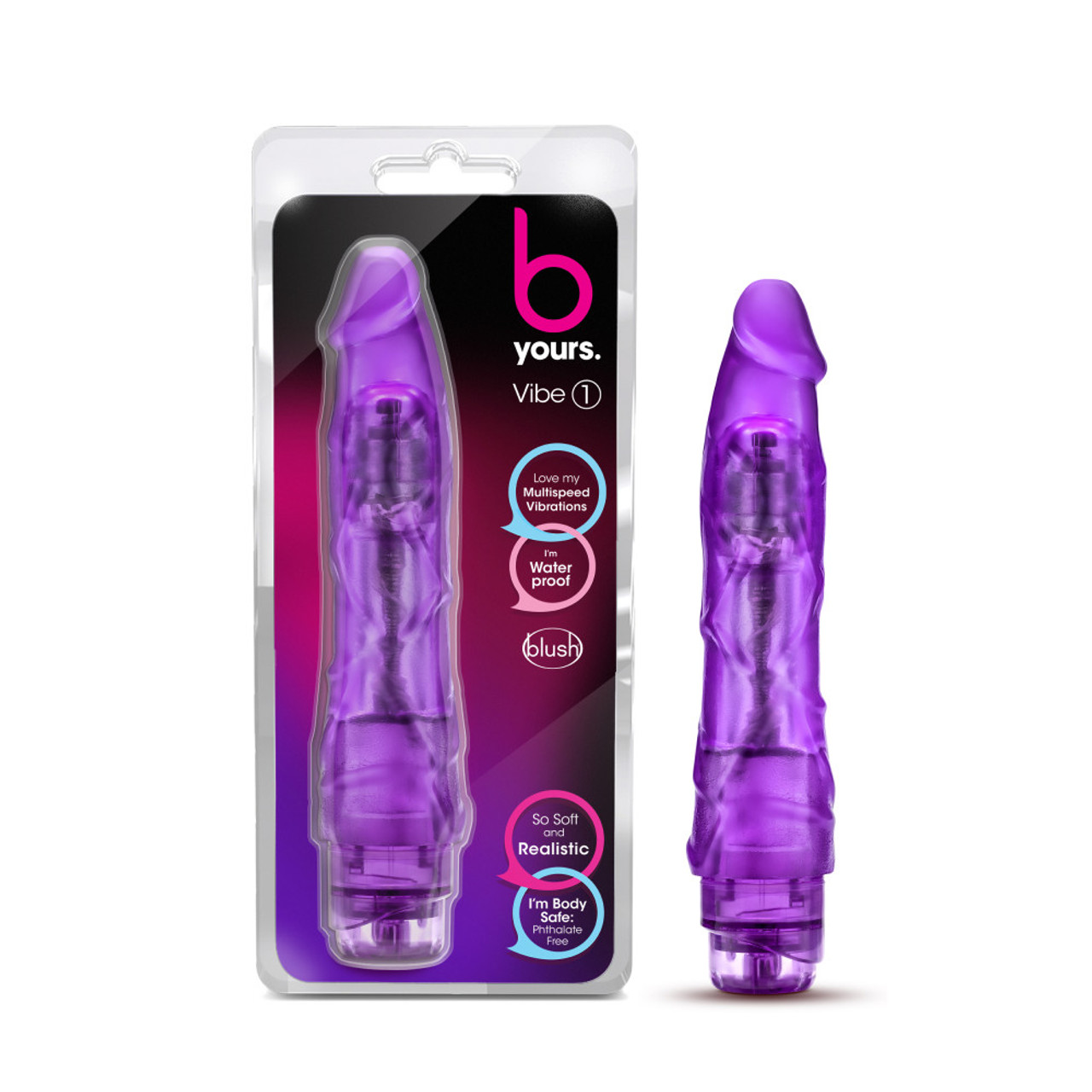 B YOURS COCKVIBE #1 PURPLE - Image 7