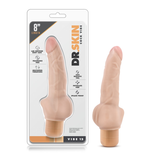 DR SKIN COCK VIBE #12 BEIGE - Image 6