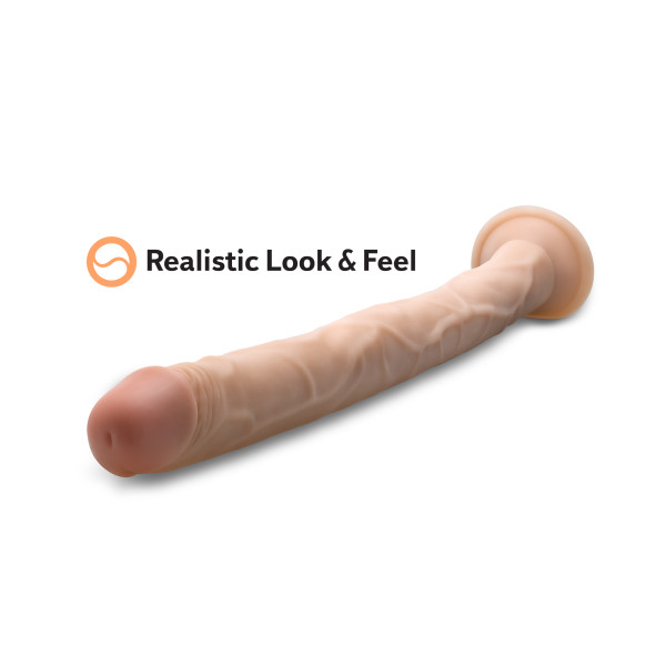DR SKIN 19IN DILDO BEIGE - Image 4