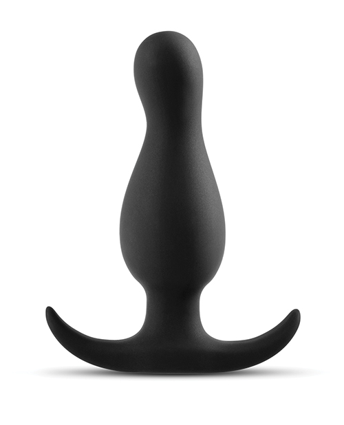 ANAL ADVENTURES PLATINUM CURVE PLUG BLACK - Image 2