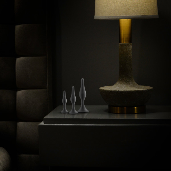 ANAL ADVENTURES BEGINNER PLUG KIT BLACK - Image 3