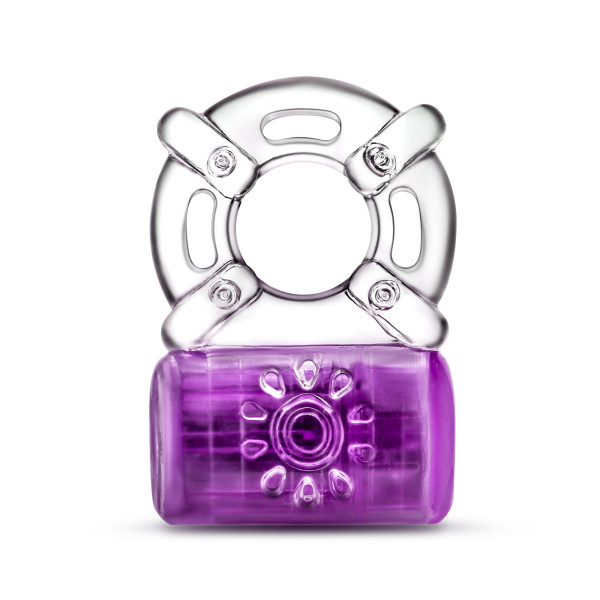 PLAY WITH ME PLEASER C-RING PURPLE RECHARGEABLE - Image 7