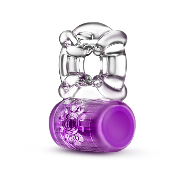 PLAY WITH ME PLEASER C-RING PURPLE RECHARGEABLE - Image 8