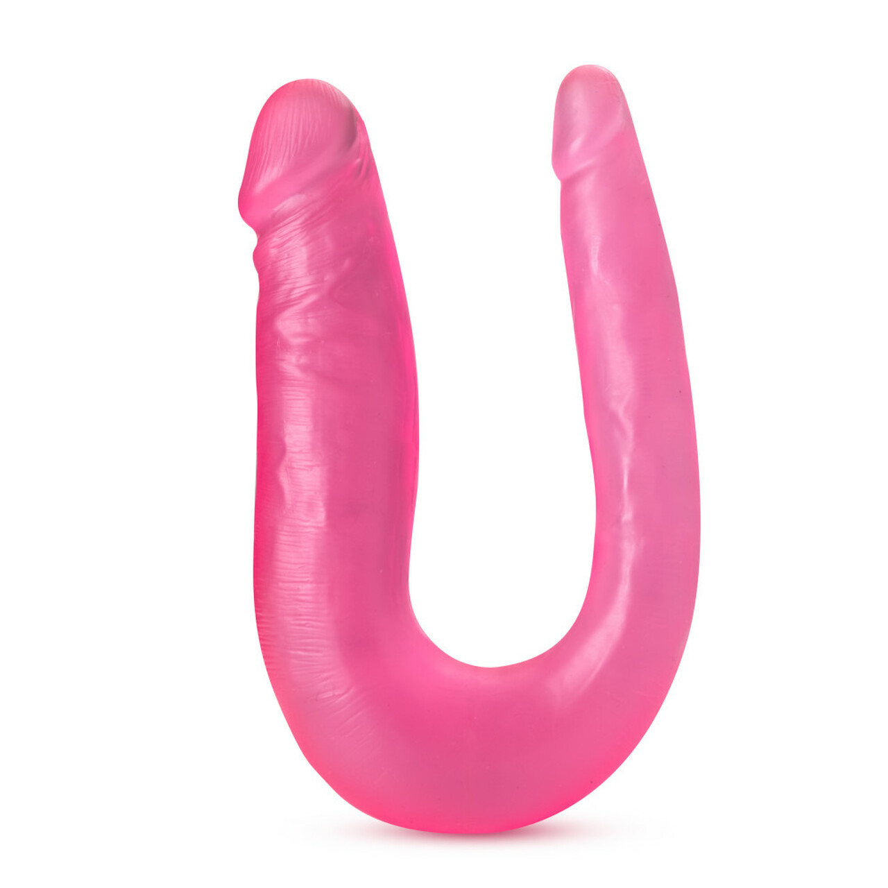 B YOURS SWEET DOUBLE DILDO PINK - Image 2