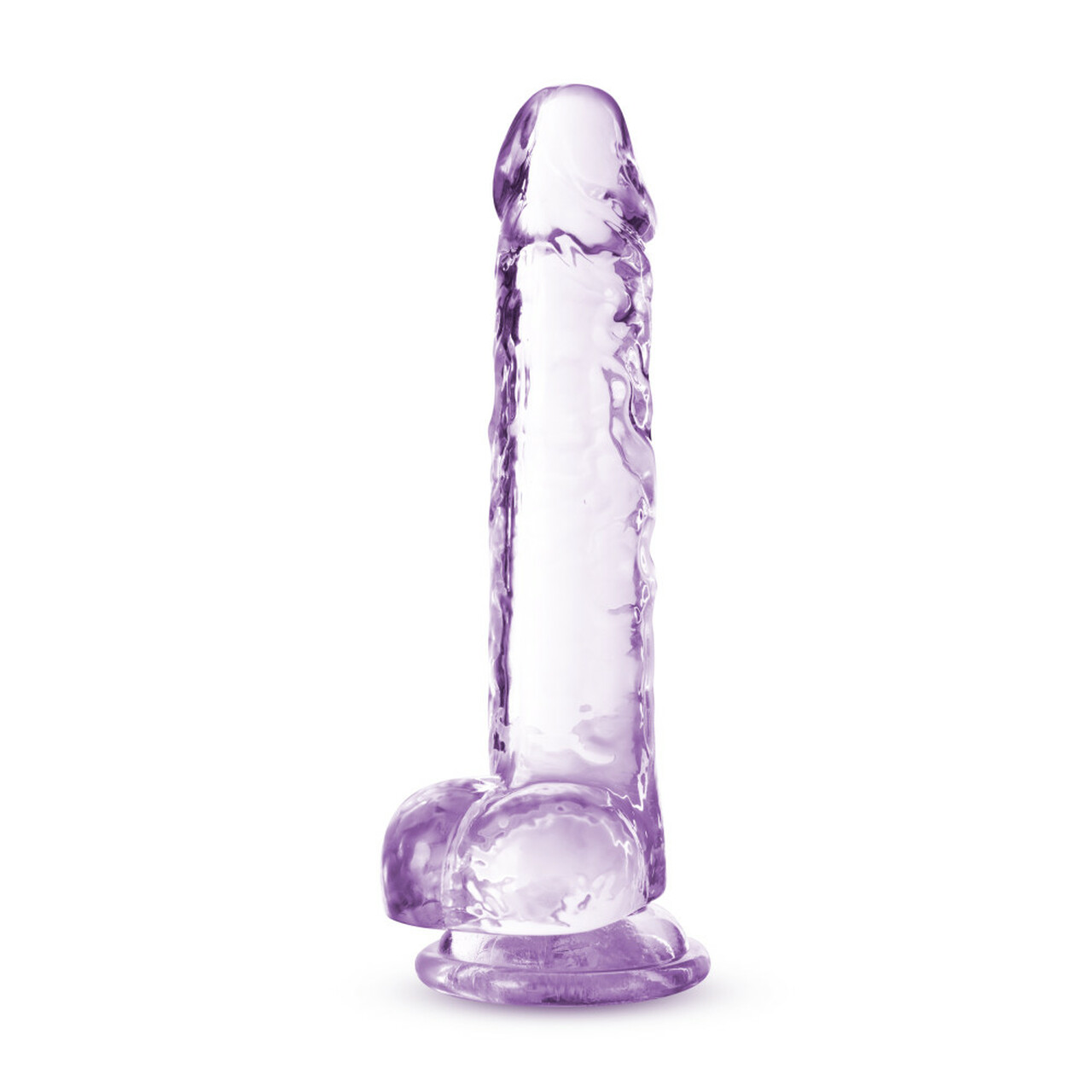 NATURALLY YOURS 7IN AMETHYST CRYSTALLINE DILDO - Image 3