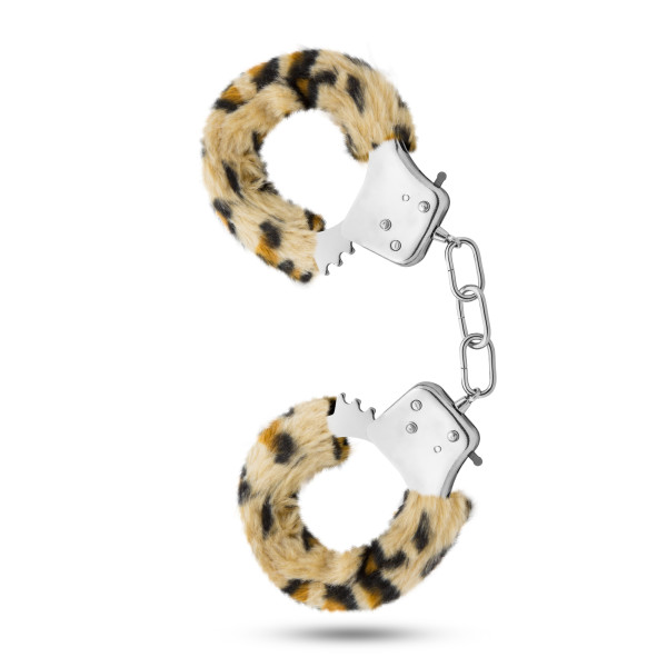 TEMPTASIA FURRY LEOPARD CUFFS - Image 6