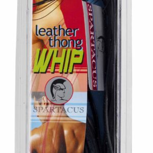 Leather 20" Thong Whip Black. Experiment with sensation! You have always wanted to try it