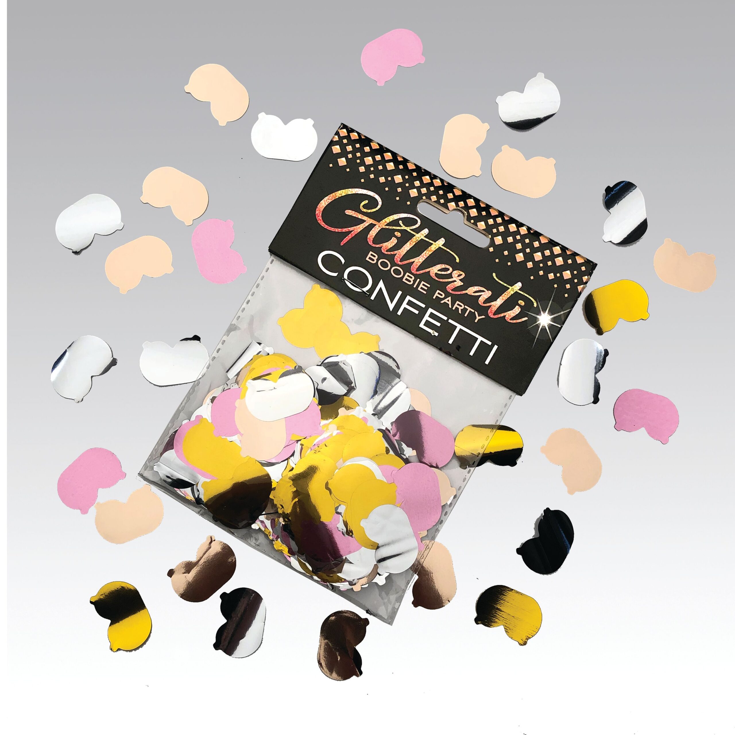 Glitterati Boobie Confetti from Candyprints. Great for Bachelor