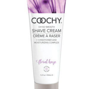 Coochy Shave Cream Floral Haze 7.2 fluid ounces from Classic Erotica. Coochy Rash Free Shave Cream dramatically reduces cuts